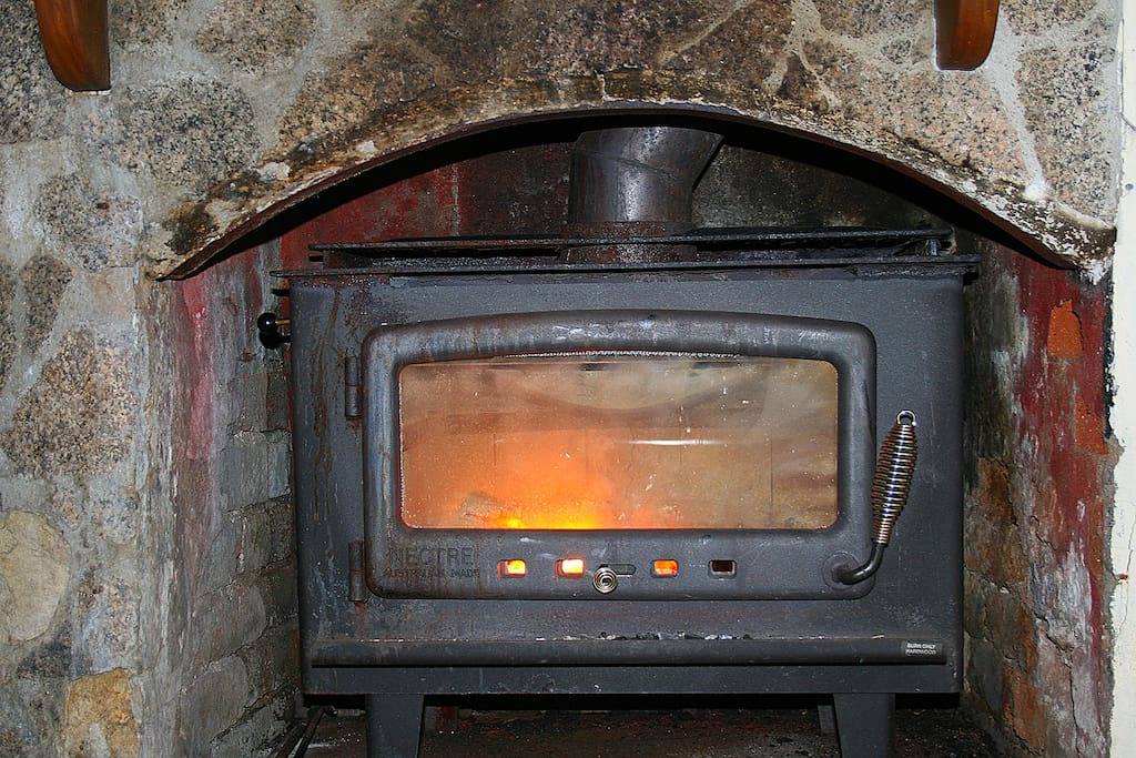 Keep warm by the fire