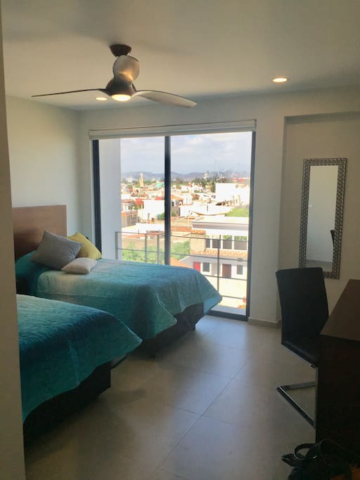 Two beds convertible to King Size bed