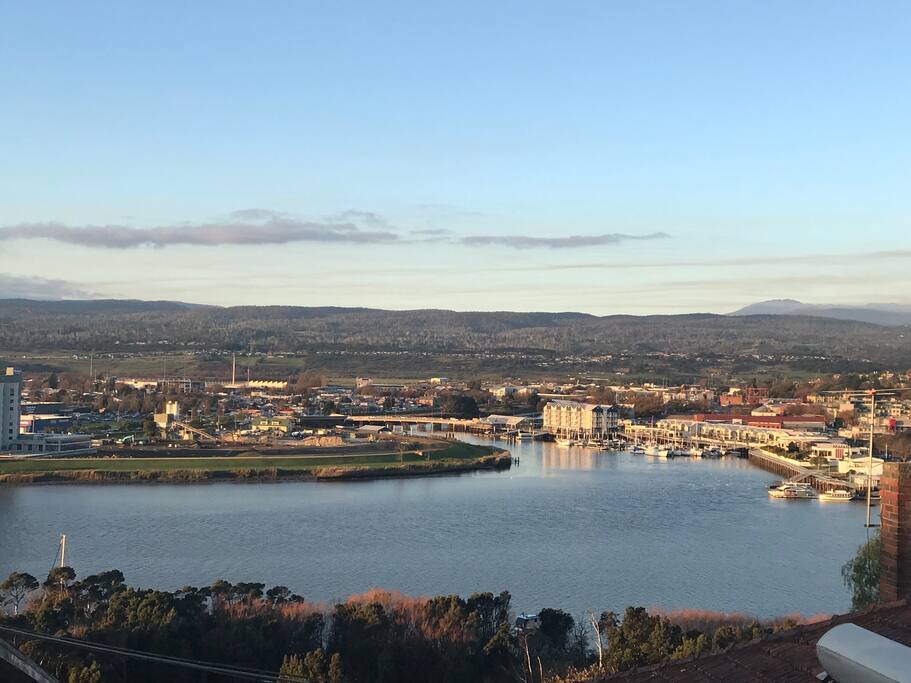 The gorgeous view from No 3.