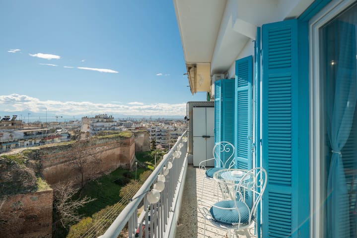 Bohemian Studio with Panoramic View