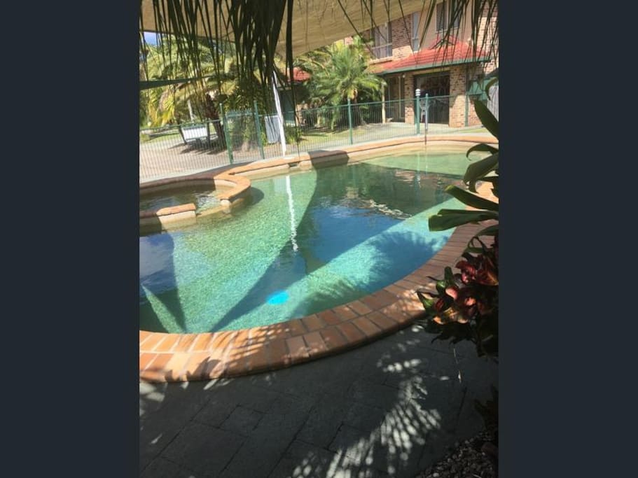 Pool and Spa area