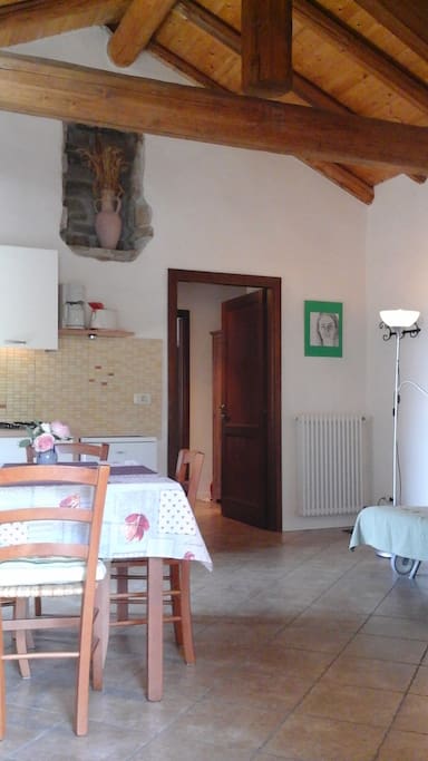 Wohnkueche mit extra Ausziehbett