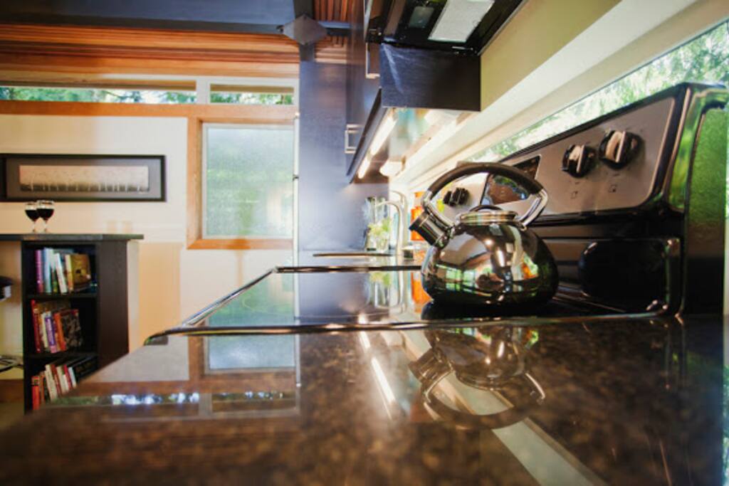 A kitchen at your service.