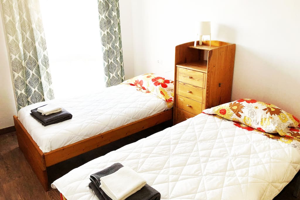 2nd Double room: with double or Twin beds: large, fresh, full of light, newly renovated!
