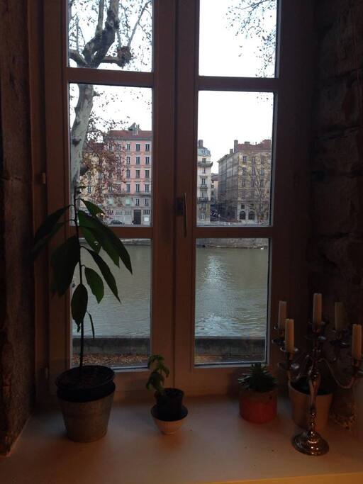 Vue sur la Saône