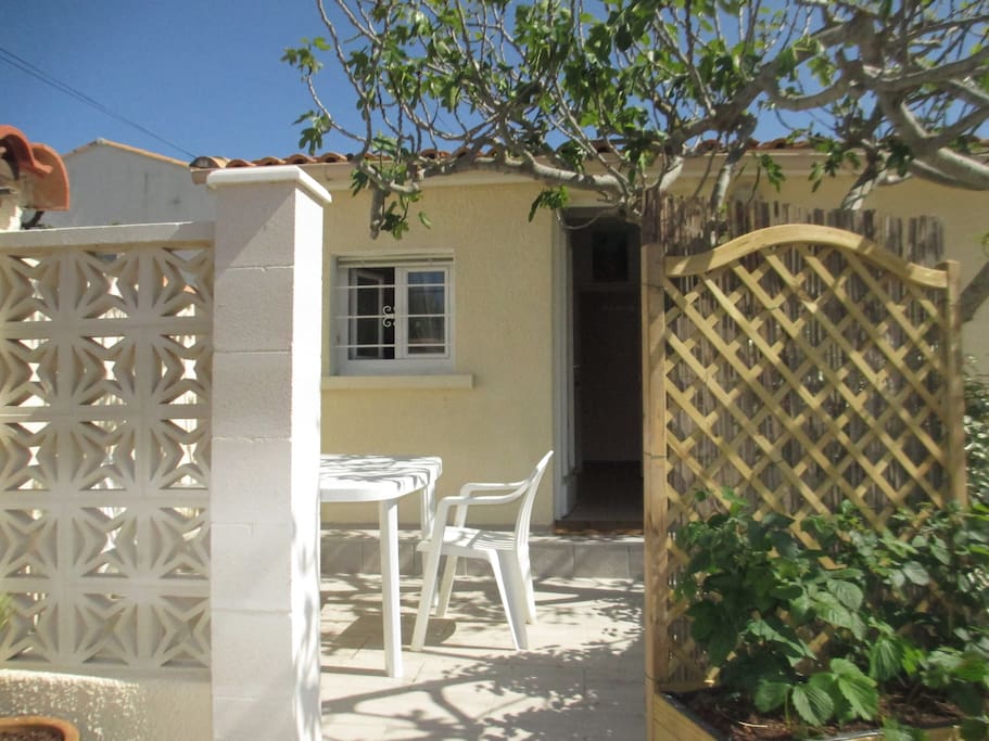 Terrasse ombragée 10 m²