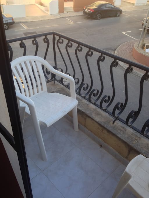 Balcony accessible from bedroom