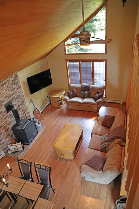 Dining and Living Room area