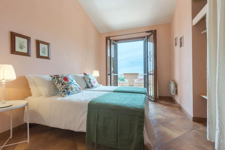 חדר עם מיטות נפרדות 