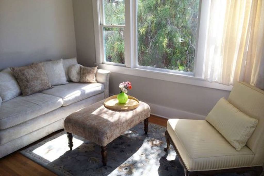 Living room in the trees.
