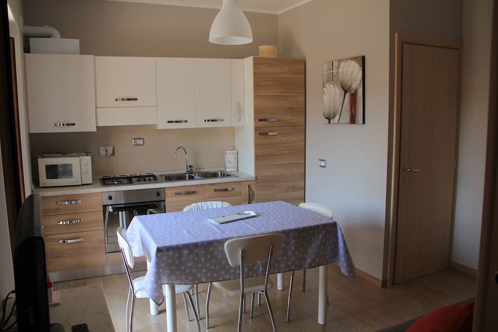 Balcone Fiorito, cucina