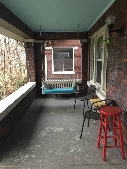 Front Porch with Swing Porch
