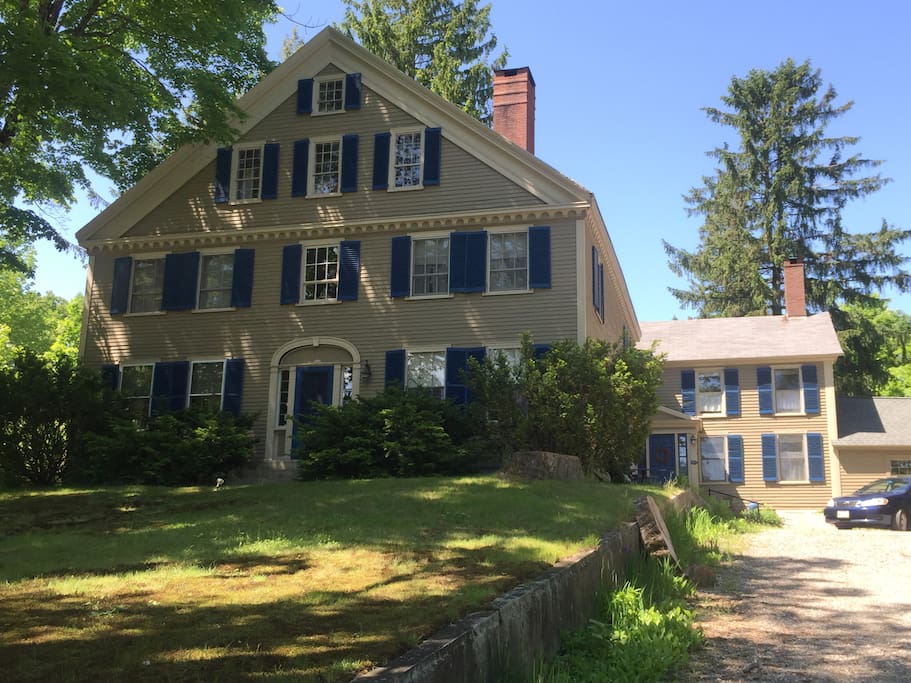 The little house, built in 1798, is part of a larger home completed in 1803.