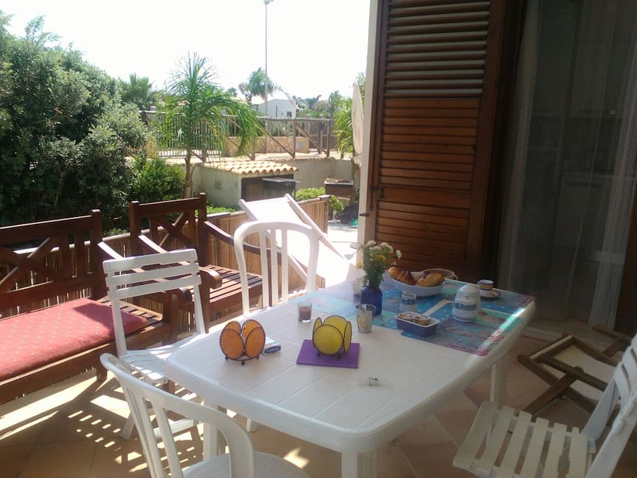 Colazione in veranda