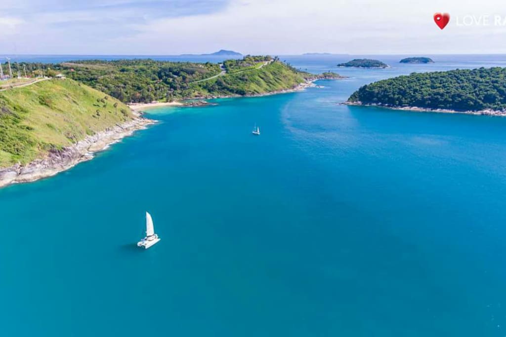 Andaman beautiful sea, Nai harn & Yanui beach, very nice for swimming & snorkelling, 5 mins. drive, 15 mins. walk ; your paradise !!!