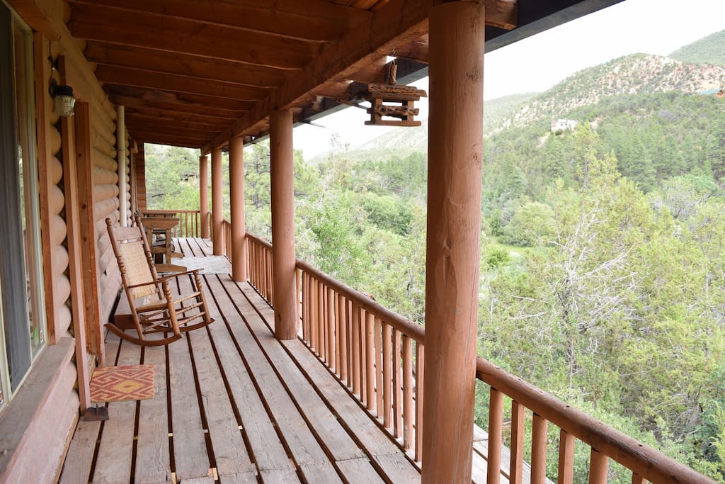Scenic view from front deck