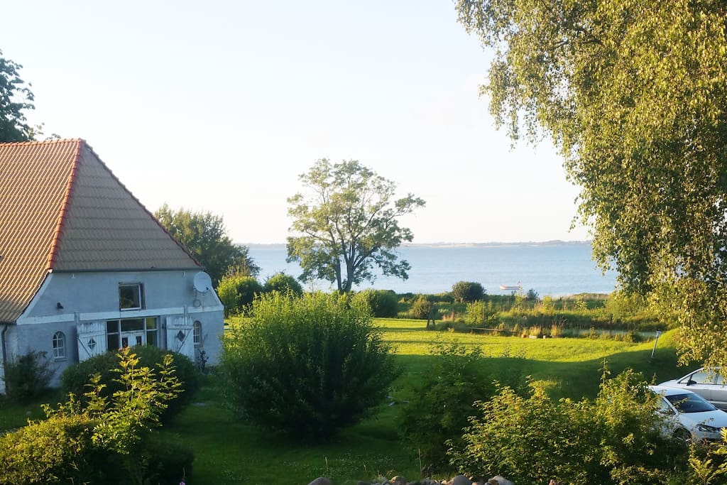 Schöne Unterkunft direkt an der Ostsee (Blick aus dem Wohnzimmer)
