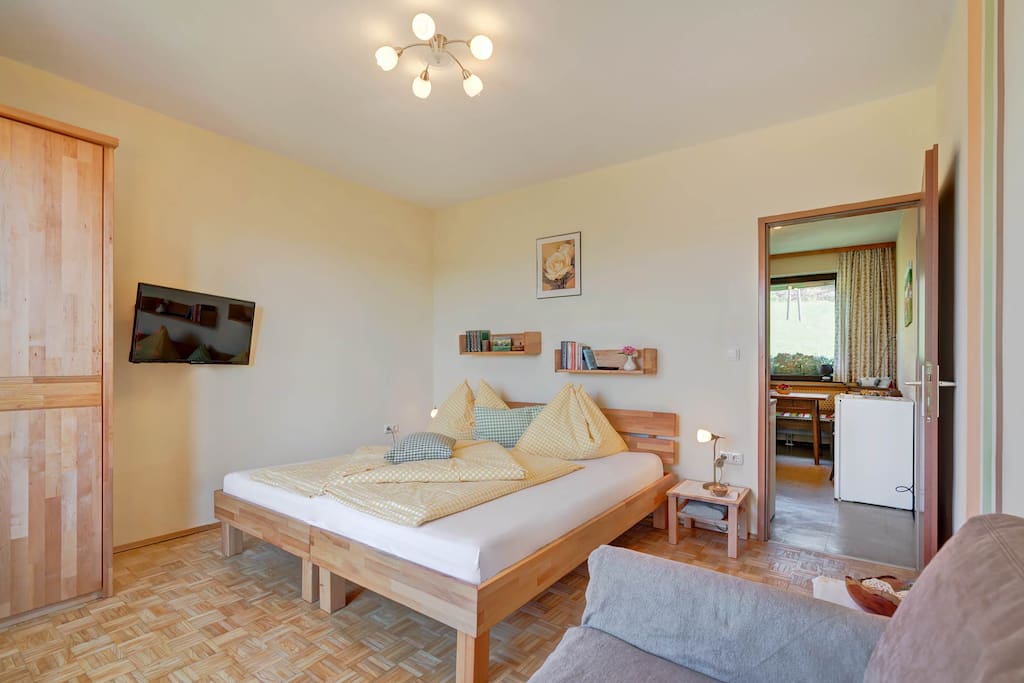 Schlafzimmer Rosenapartment