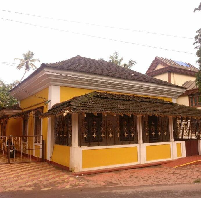Front View of the Villa