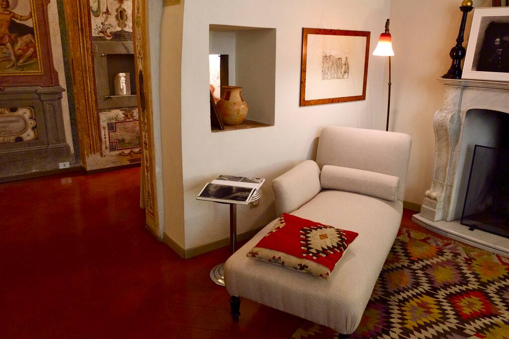 Salone dormeuse zona relax