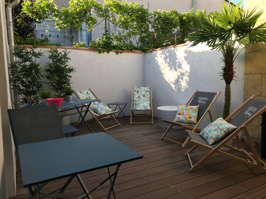 Terrasse de 18m2