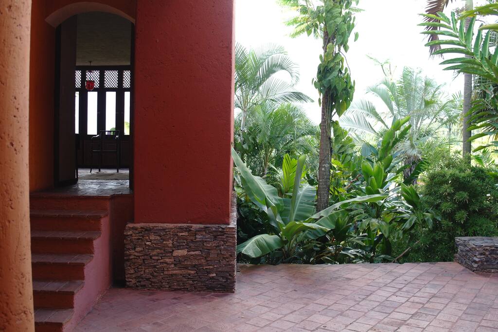 Entrance courtyard