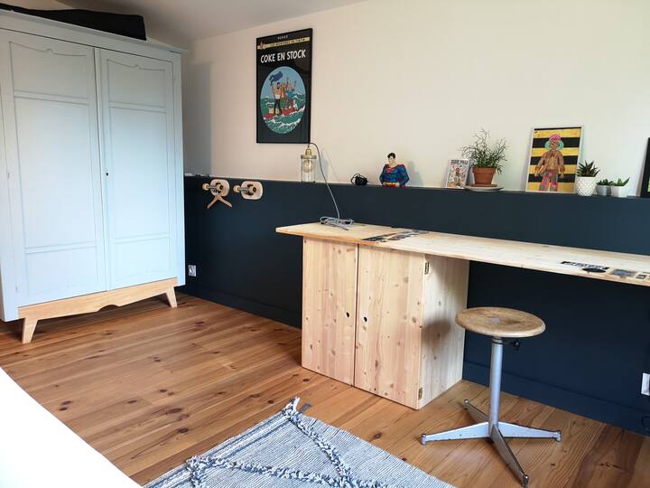 Spálňa so samostatnou posteľou