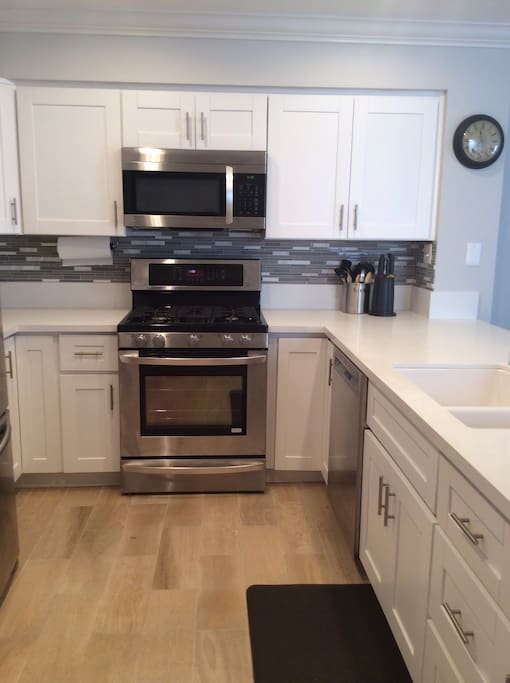 Remodeled kitchen