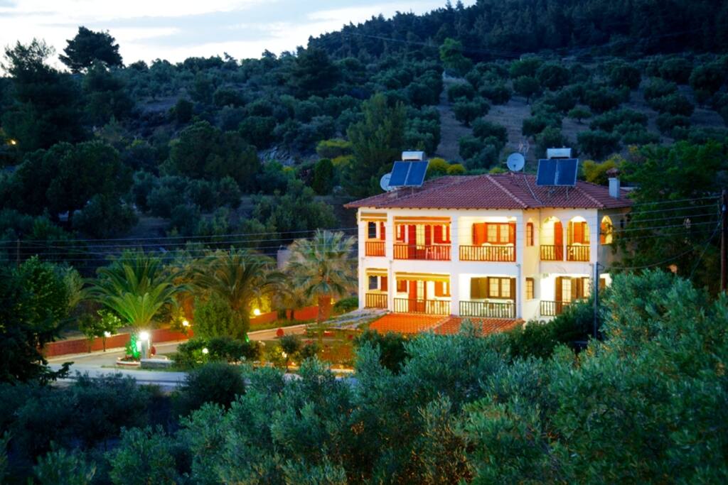 Panoramic view of our Villa