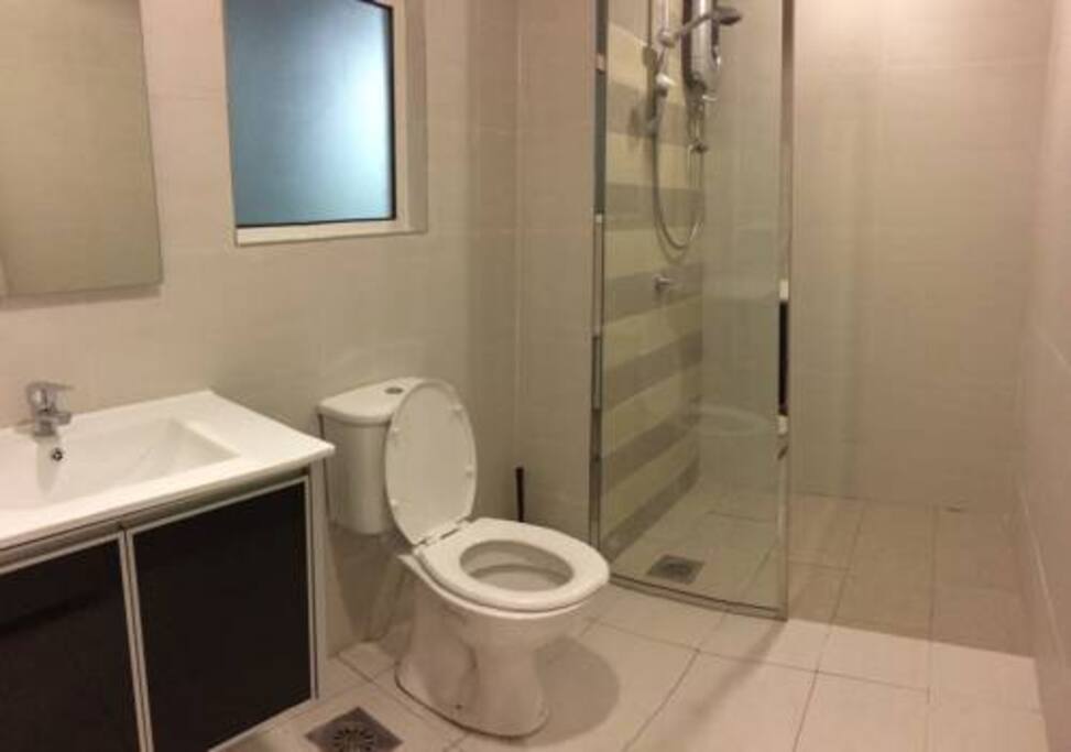 Bathroom with Water Heater