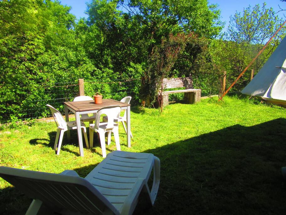 jardin du tipi