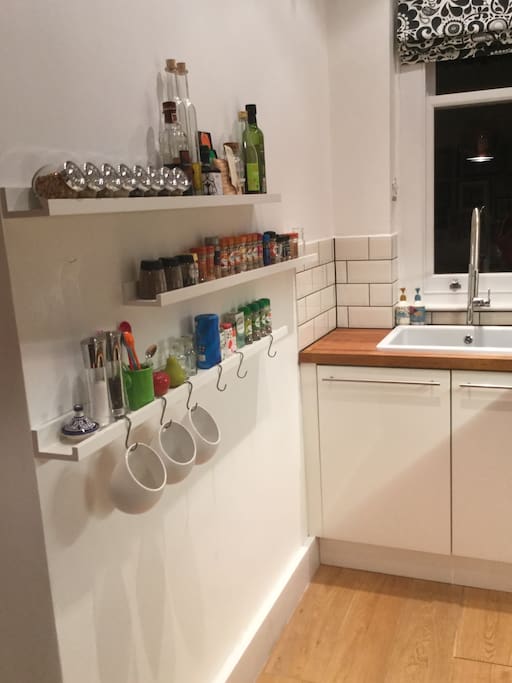 View of kitchen
