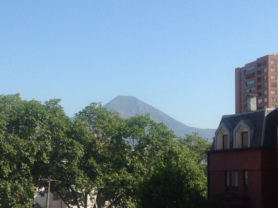 Linda vista al cerro Manquehue/
Beautiful View