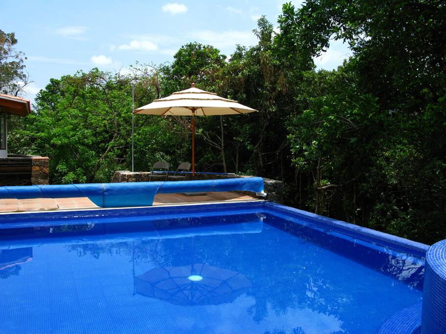 Alberca con Jacuzi