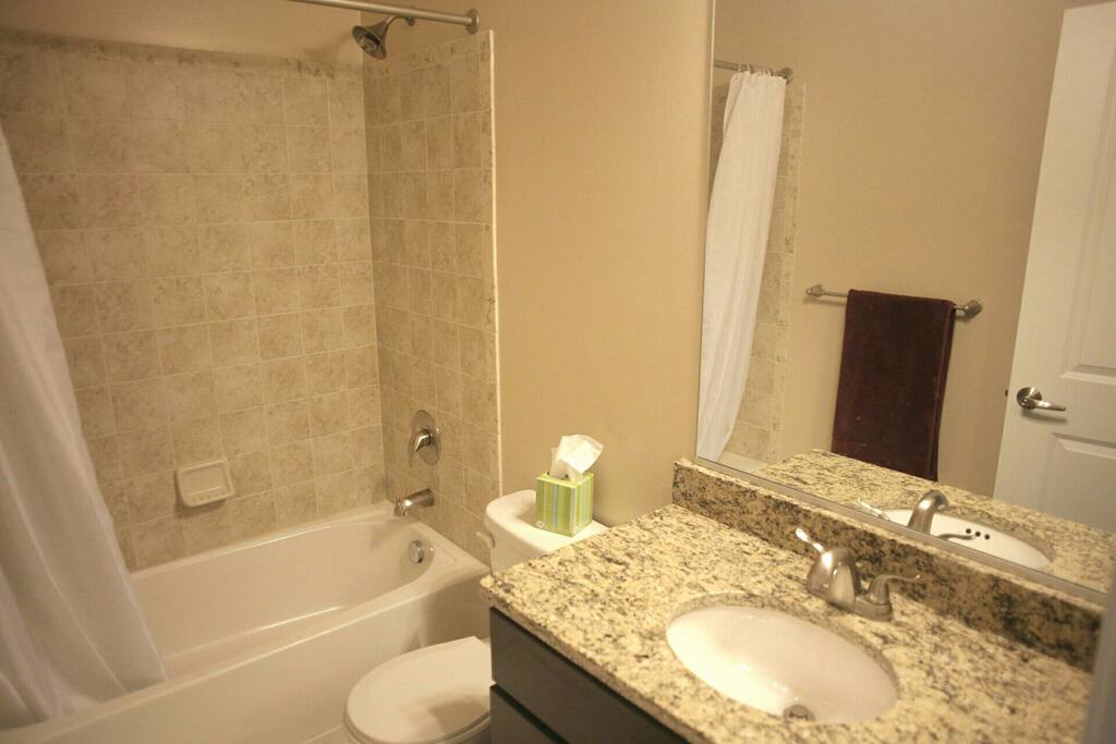 Private bathroom.