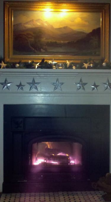 Evenings by the fireplace