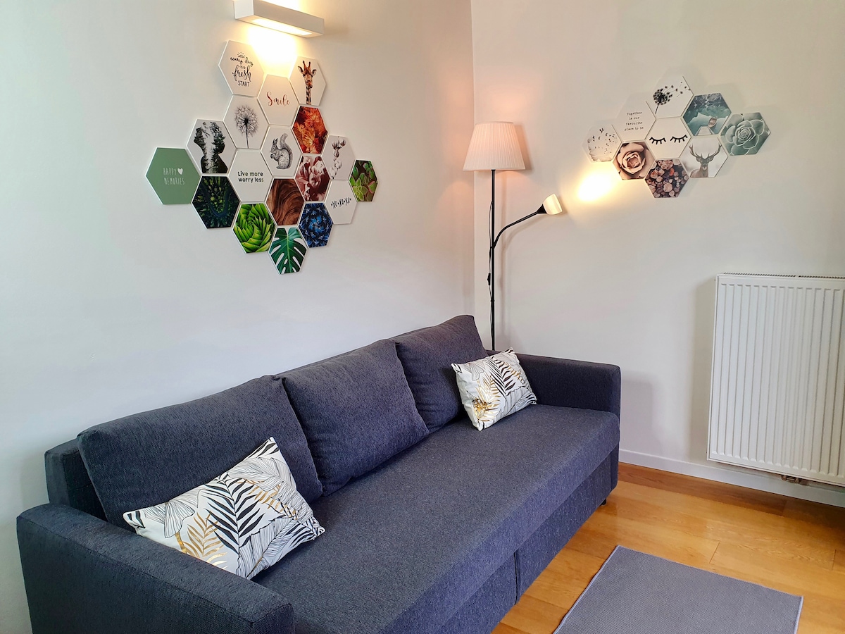 Მეორე საძინებელი გასაშლელი დივნით - გარდაიქმნება 2 ადამიანისთვის განკუთვნილ საწოლად 