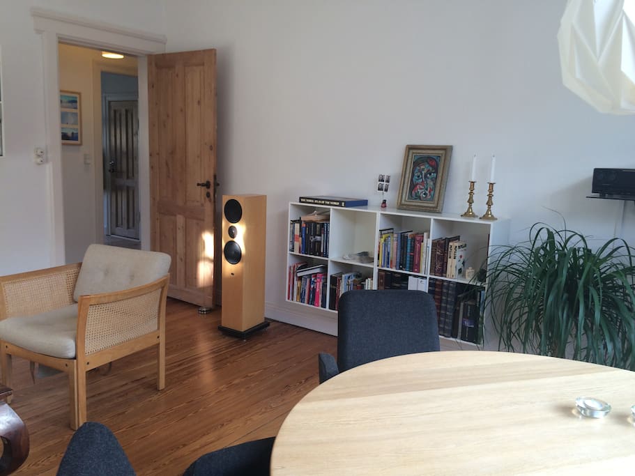 View from living room towards entrance.