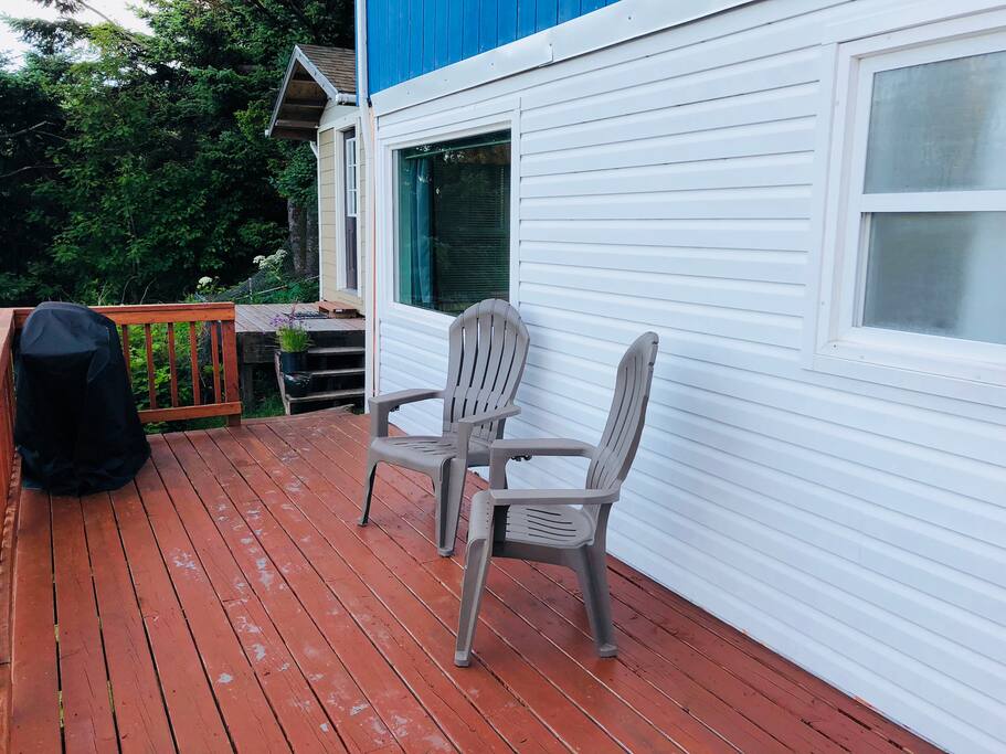 Grill your fresh caught fish here and enjoy views of the fishing fleet heading out to sea.