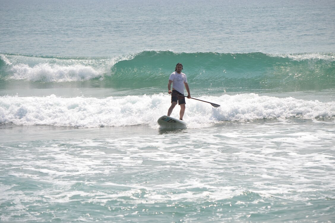 Stand Up Paddleboard Surfing