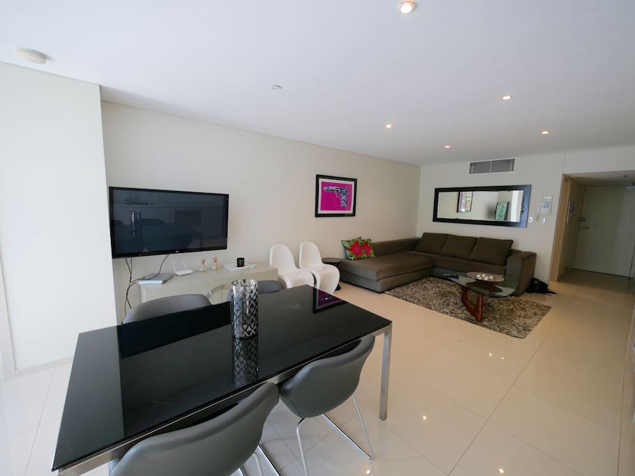 Open Plan living and dining