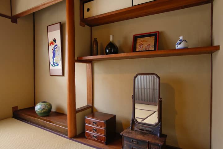 Machiya with hammock and terrace