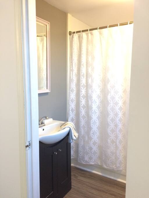 Private Full Bath for One.