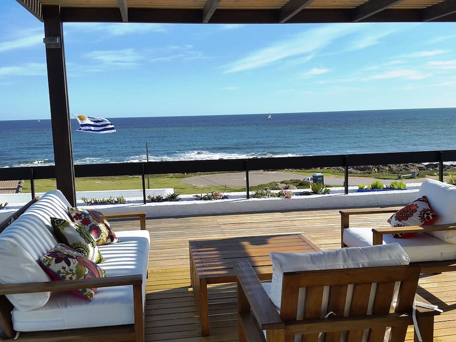 Lo mejor, la terraza.