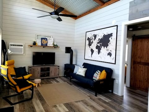 Popular Airbnb listing: #6 Majestic Mountain Cottage. River access on site in Inverness, Subd. A