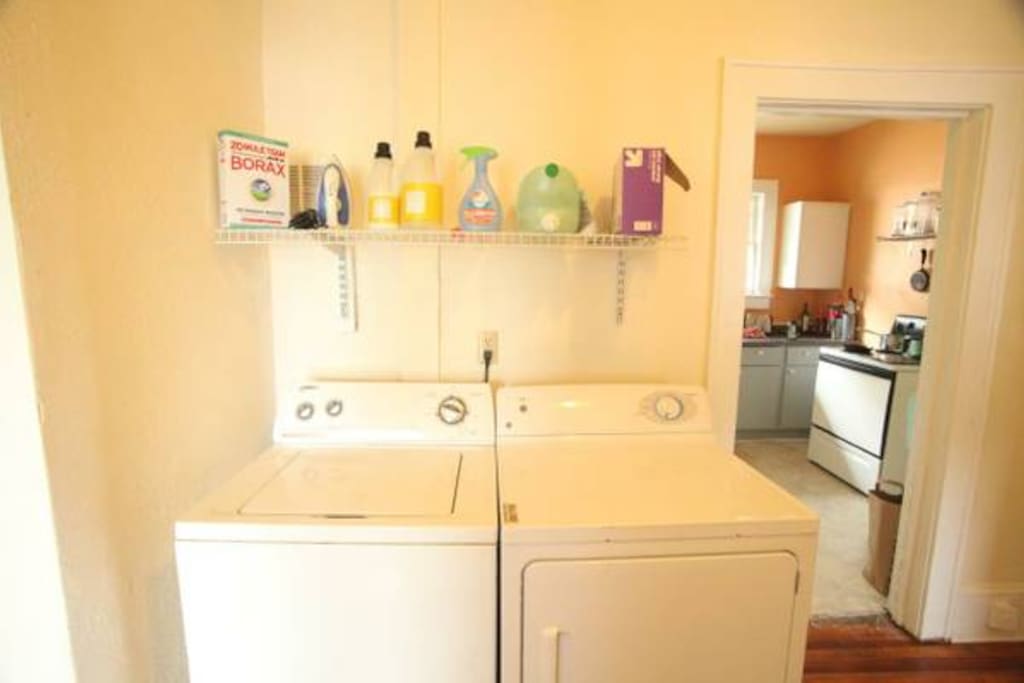 Washer and dryer in apartment