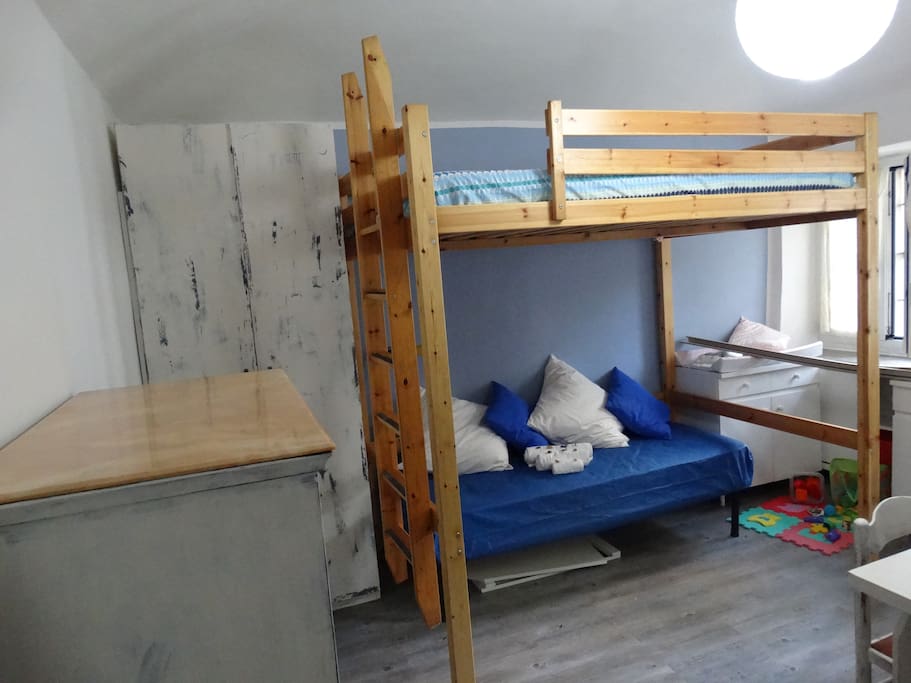 Il letto a soppalco