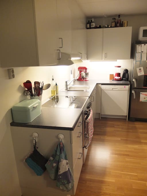 Fully equipped kitchen