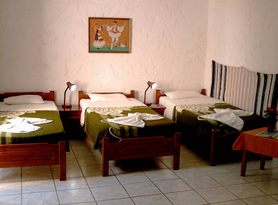 Triple room with private facilities
