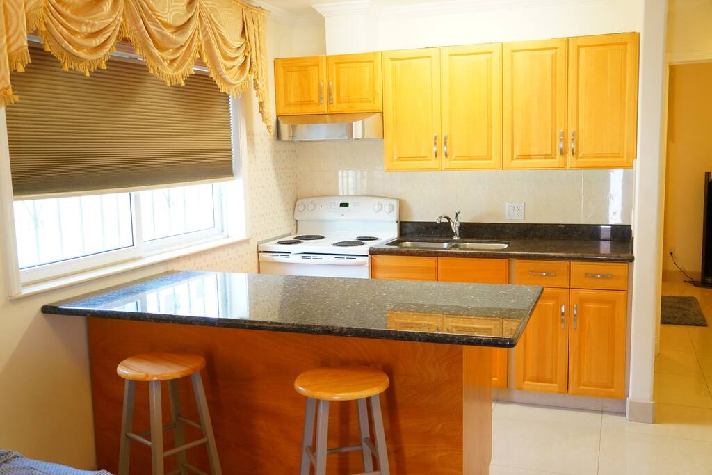 Quaint kitchen to create a quick meal to start or end your day